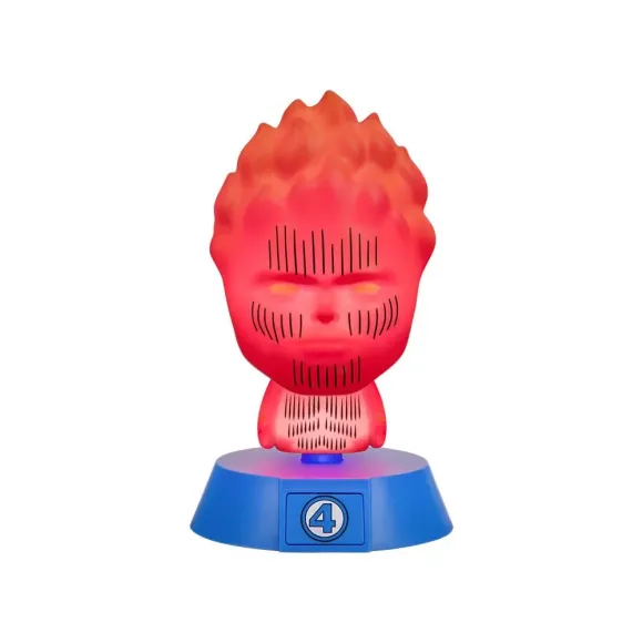 Fantastic Four Icons Leuchte Human Torch 11 cm  