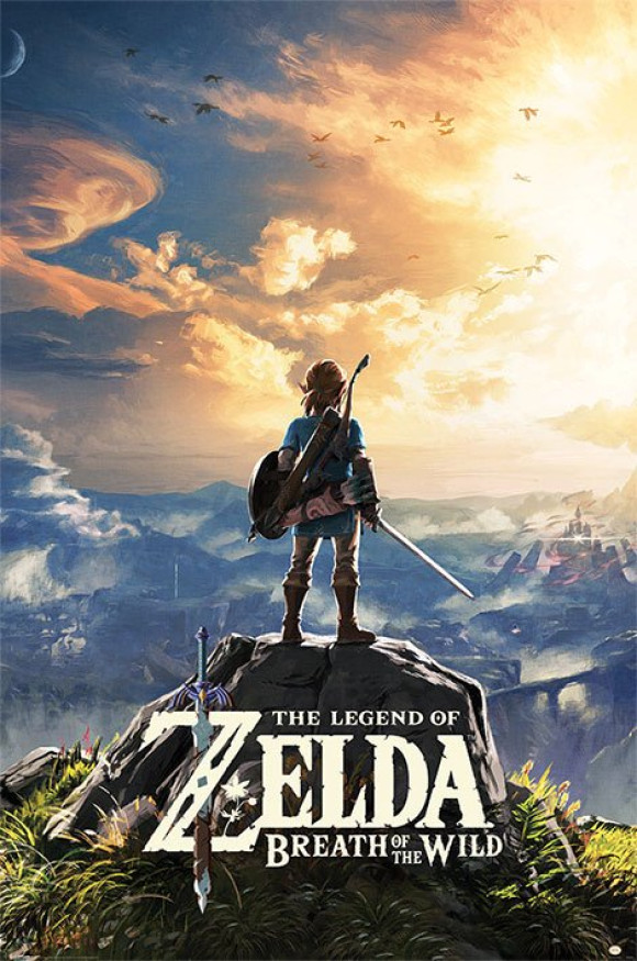 Legend of Zelda Breath of the Wild Poster Set Sunset 61 x 91 cm (5)