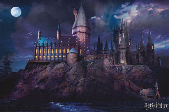 Harry Potter Poster Set Hogwarts 61 x 91 cm (4)