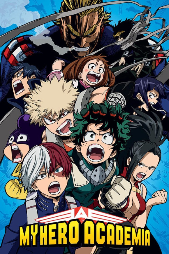 My Hero Academia Poster Set Cobalt Blast Group 61 x 91 cm (4)