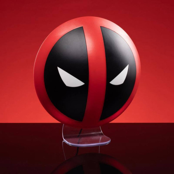 Deadpool Logo Leuchte 3D Lampe 10 cm