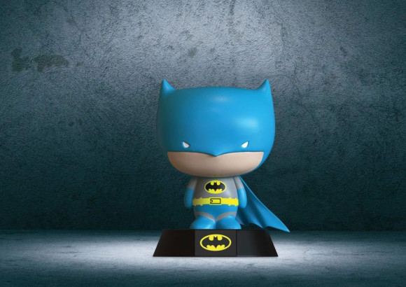 DC Comics 3D Icon Lampe Retro Batman 10 cm