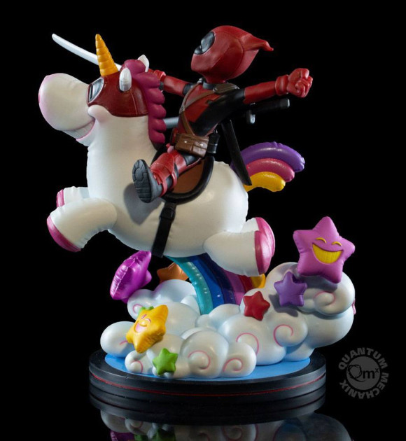 Marvel Q-Fig Max Elite Figur Deadpool x Unicorn 15 cm