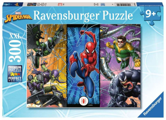 Marvel Kinderpuzzle XXL Die Welt von Spider-Man (300 Teile)