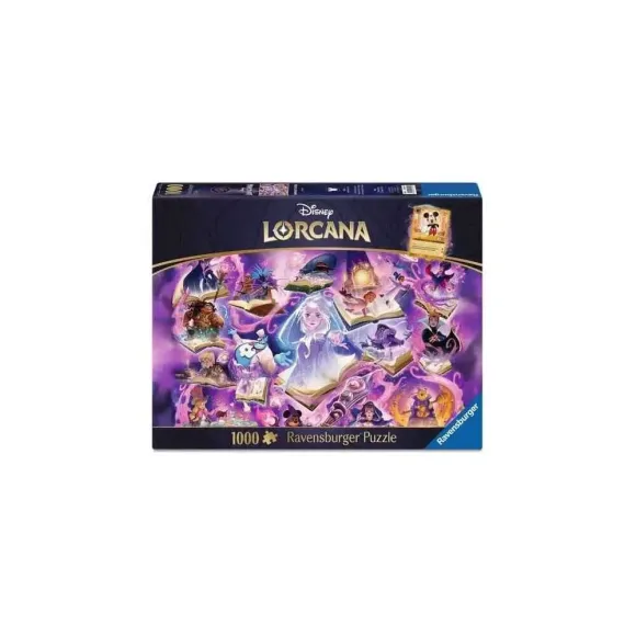 Disney Lorcana Puzzle Glimmers of the Realm: Amethyst (1000 Teile)