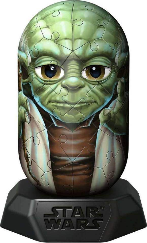 Star Wars Hylkies 3D Puzzle Yoda (55 Teile)