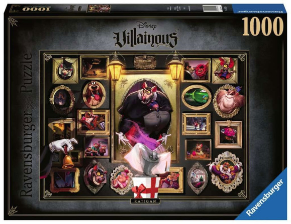 Disney Villainous Puzzle Ratigan (1000 Teile)