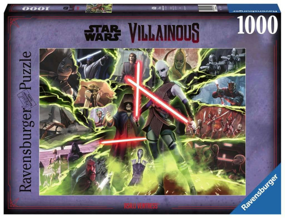 Star Wars Villainous Puzzle Asajj Ventress (1000 Teile)