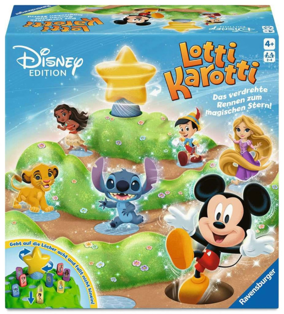 Lotti Karotti Gesellschaftsspiel Disney Edition *Deutsche Version*