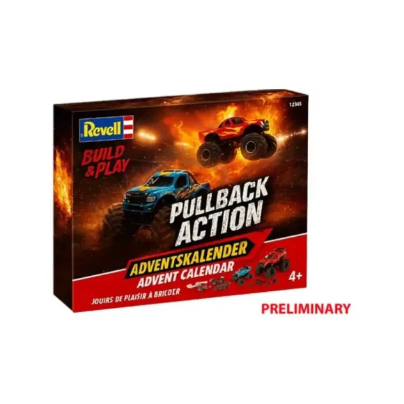 Revell Adventskalender Pullback Action Monster Truck