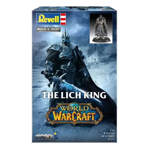 World of Warcraft Modellbausatz Geschenkset 1/16 The Lich King 13 cm