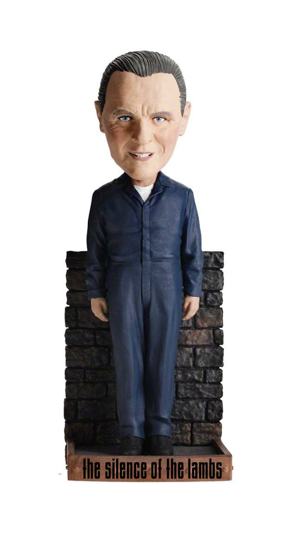 Das Schweigen der Lämmer Hannibal Lecter Wackelkopf Figur 20 cm