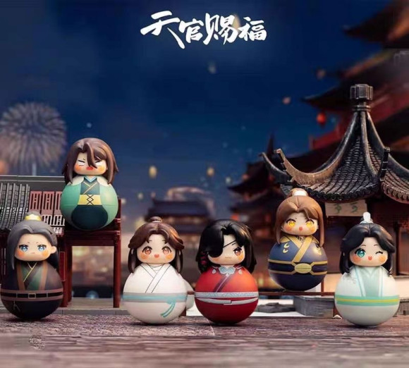 Heaven Official's Blessing Mini-Figuren Cute Swing Series 11 cm Sortiment (6)