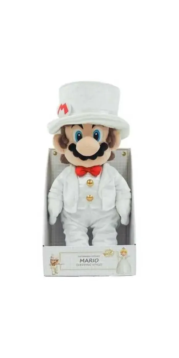 Super Mario Plüschfigur Mario Wedding 39 cm