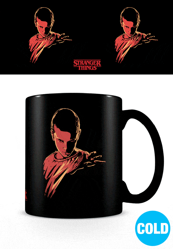 Stranger Things Tasse mit Thermoeffekt Woods