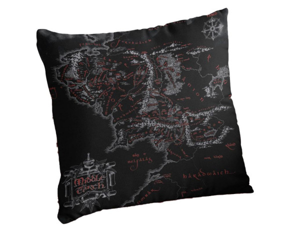 Herr der Ringe Kissen Middle Earth 42 x 41 cm