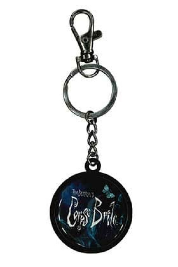 Corpse Bride Metall-Schlüsselanhänger Logo