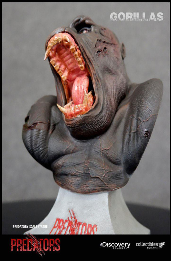 Predators Predatory Scale Killer Gorilla Büste 19 cm