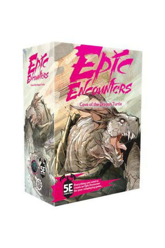 Epic Encounters RPG Brettspiel Cove Of the Dragon Turtle *Englische Version*