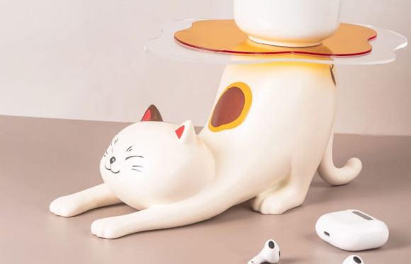 Shitaukeno Neko Figur Beckoning Cat 20 cm