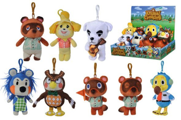 Animal Crossing Plüsch-Schlüsselanhänger Residents 15 cm Sortiment (12)