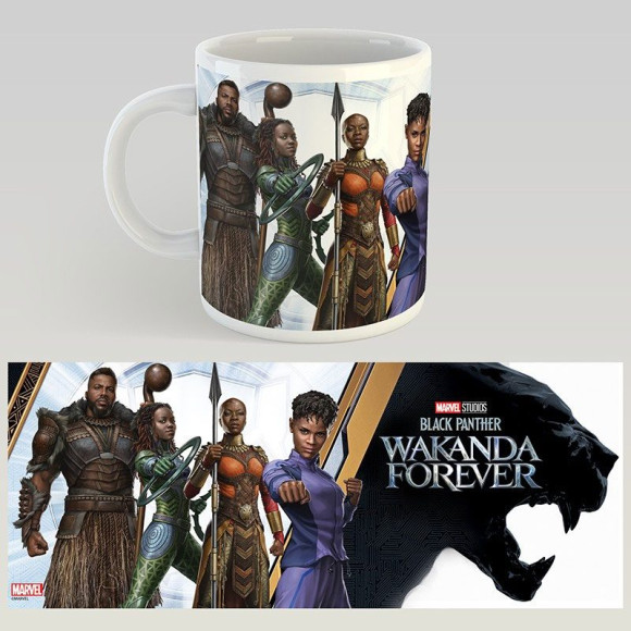 Black Panther: Wakanda Forever Tasse Characters