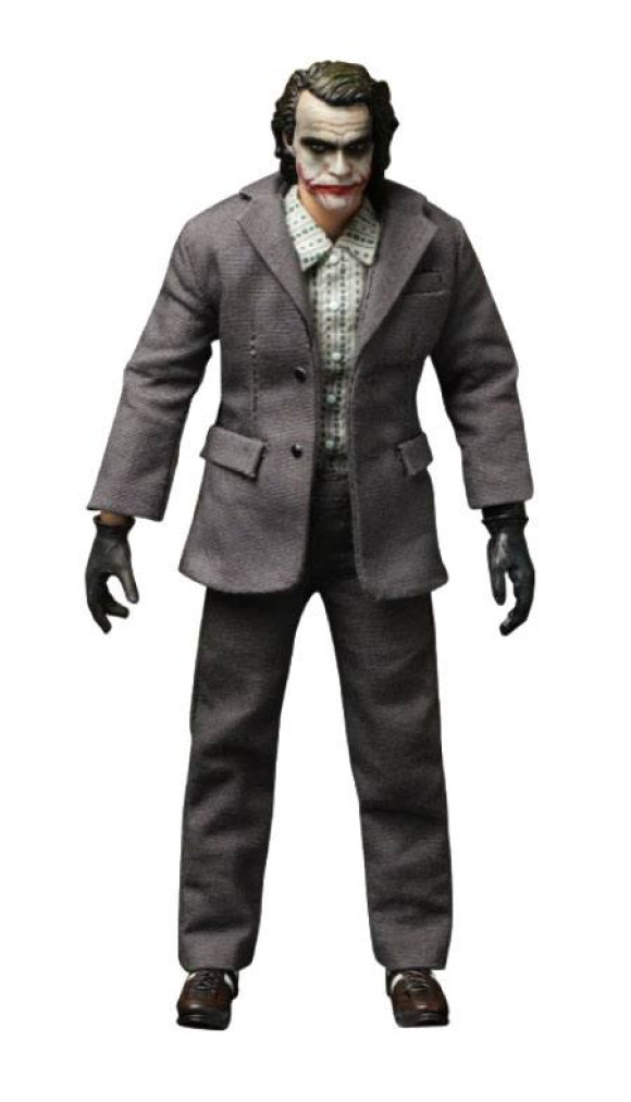 The Dark Knight The Joker Bank Robber Actionfigur 17 cm