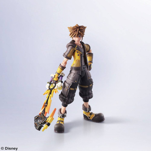 Kingdom Hearts III Sora Guardian Form Bring Arts Actionfigur 16 cm