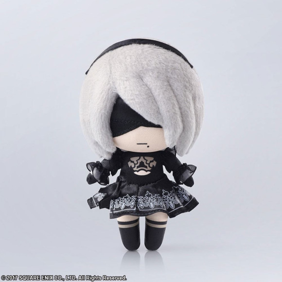 NieR Automata Plüschfigur 2B (YoRHa No.2 Type B) 14 cm