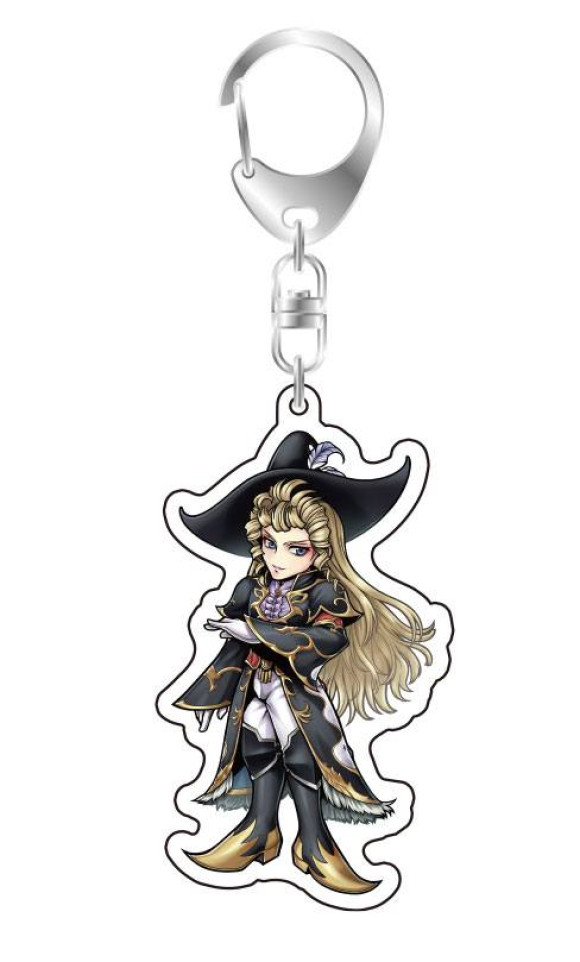 Dissidia Final Fantasy Acryl-Schlüsselanhänger Kuja
