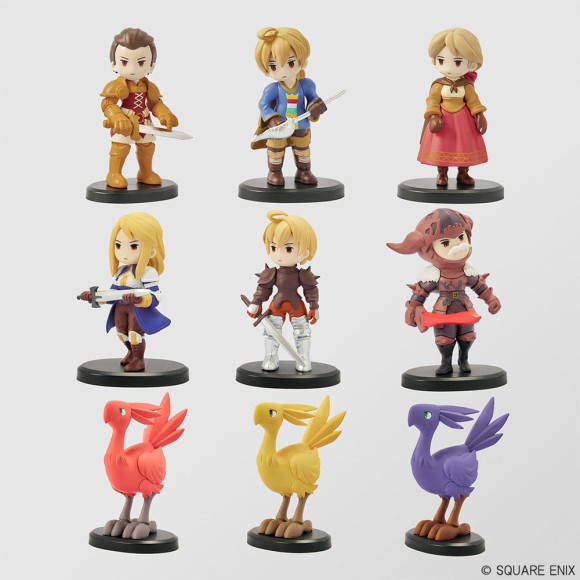 Final Fantasy Tactics Minifiguren Collection Vol. 1 7-8 cm Blind Box Display (9)