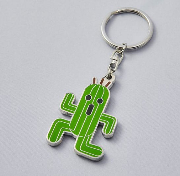 Final Fantasy Series Metall-Schlüsselanhänger Cactuar
