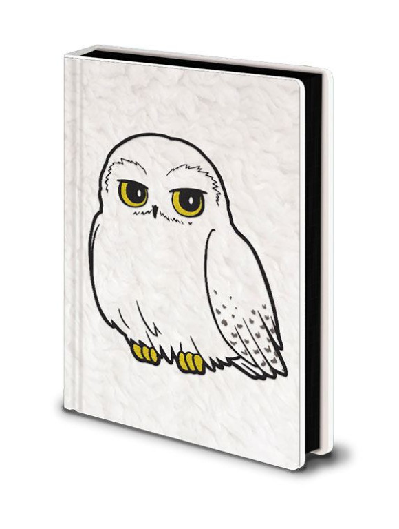 Harry Potter Premium Notizbuch A5 Hedwig Fluffy