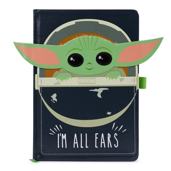 Star Wars The Mandalorian Premium Notizbuch A5 I'm All Ears