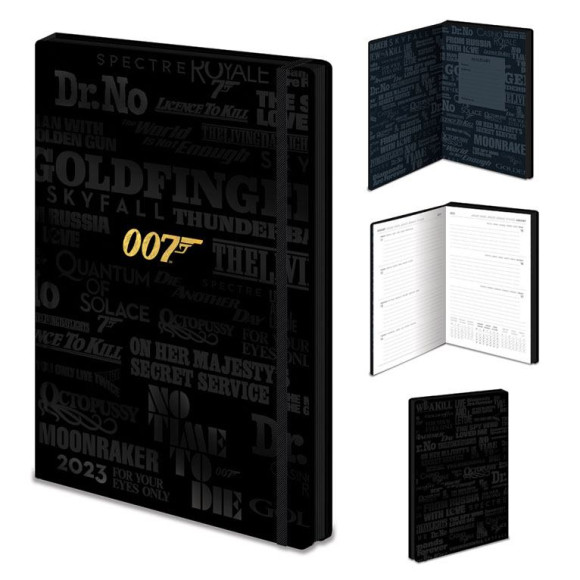 James Bond Tagebuch 2023 007