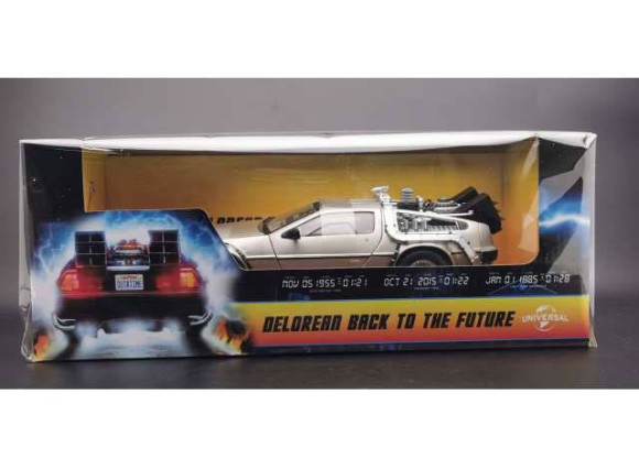 Zurück in die Zukunft 1983 DeLorean Diecast 1:18 Modellauto
