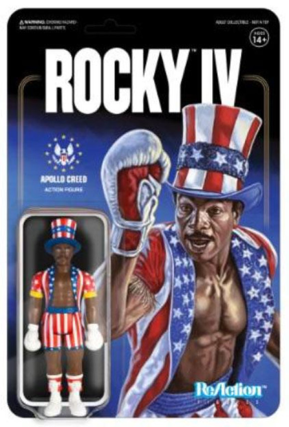 Rocky 4 ReAction Actionfigur Apollo Creed 10 cm
