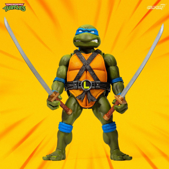 Teenage Mutant Ninja Turtles Leonardo Ultimates Actionfigur 18 cm