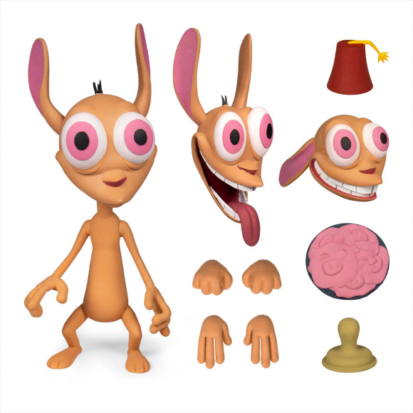 Ren und Stimpy - Ren Deluxe Actionfigur 18 cm