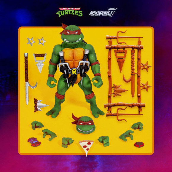 Teenage Mutant Ninja Turtles Raphael Ultimates Actionfigur 18 cm
