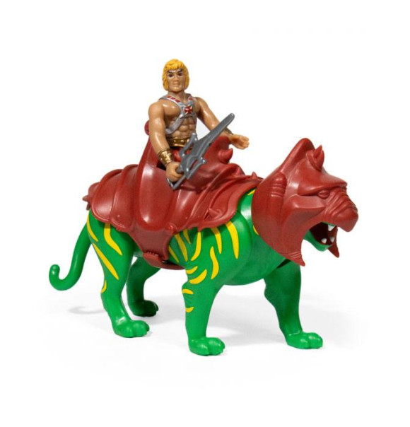Masters of the Universe He-Man & Battlecat ReAction Actionfiguren Doppelpack 10 cm