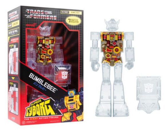 Transformers Super Cyborg Actionfigur Bumblebee (Clear) 28 cm