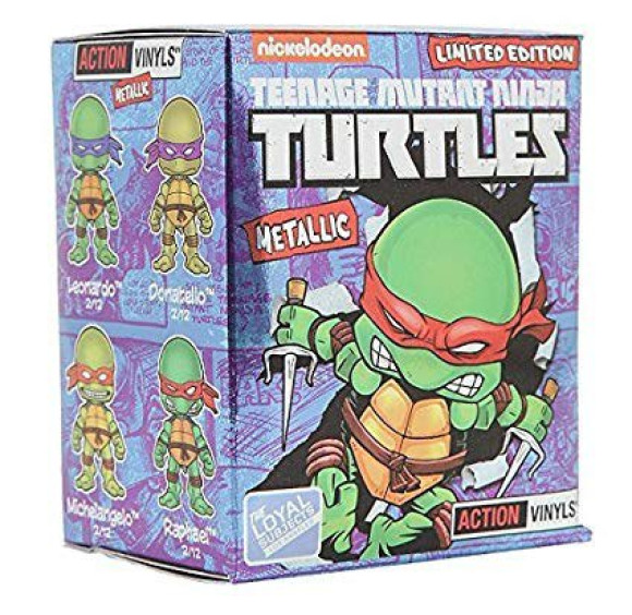 Teenage Mutant Ninja Turtles Metallic Action Vinyl Minifiguren 8 cm Display
