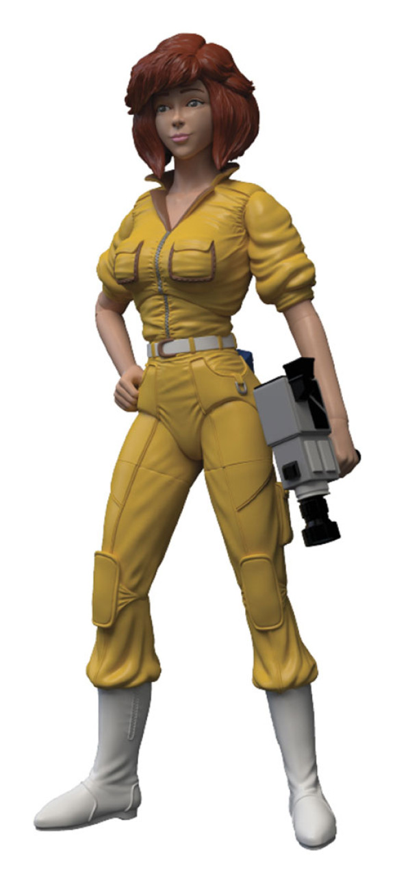 Teenage Mutant Ninja Turtles BST AXN Actionfigur April O'Neil 13 cm