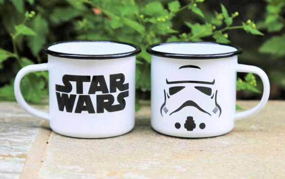 Star Wars Emaille Tasse Stormtrooper