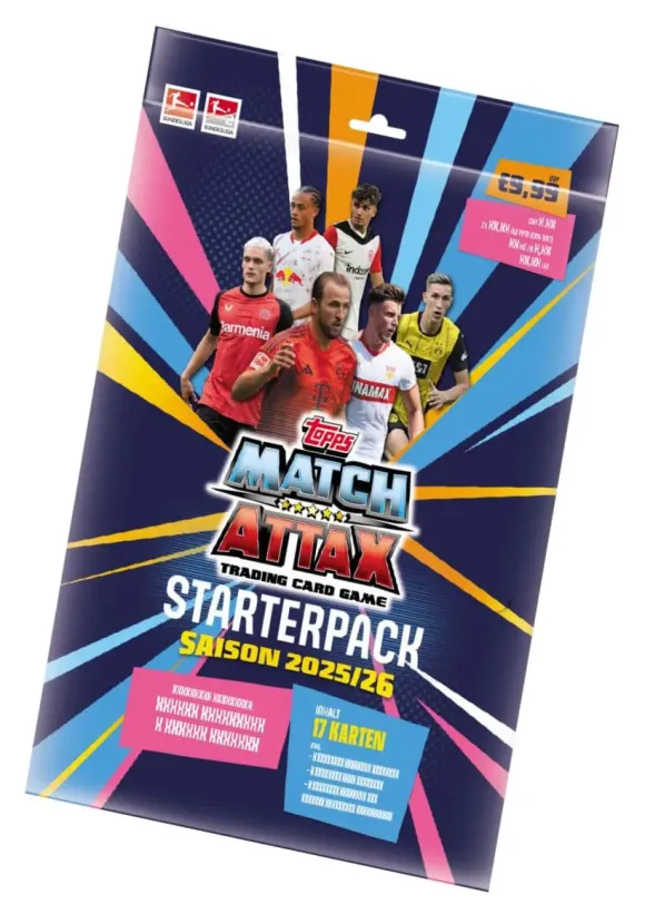 Bundesliga Match Attax Trading Cards 2025/26 Starter Pack 