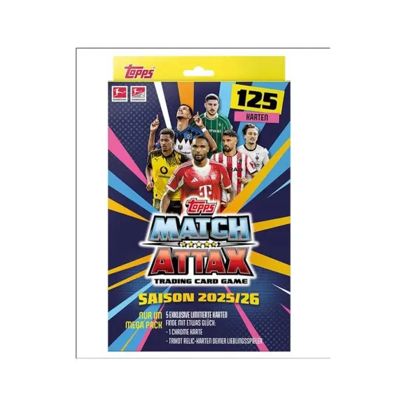 Bundesliga Match Attax Trading Cards 2025/26 Mega Pack