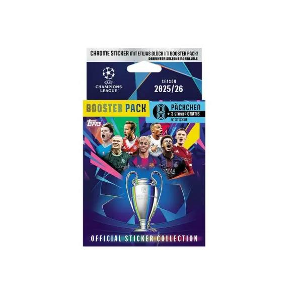 UEFA Champions League 2025/26 Sticker Collection Eco Pack