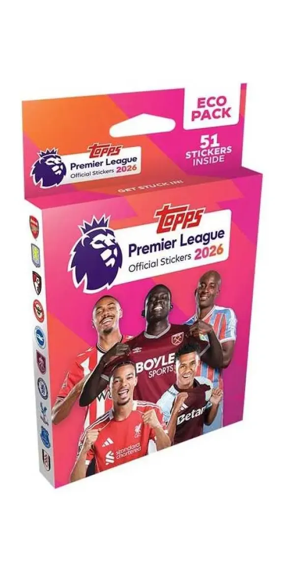 Premier League 2025/26 Sticker Collection Eco Pack