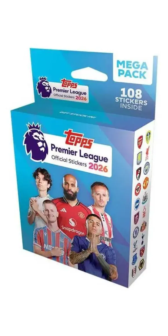 Premier League 2025/26 Sticker Collection Mega Pack